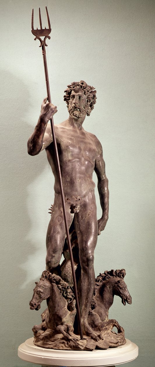 Neptunusz (bronz) alkotó: Nicolas Sebastien Adam