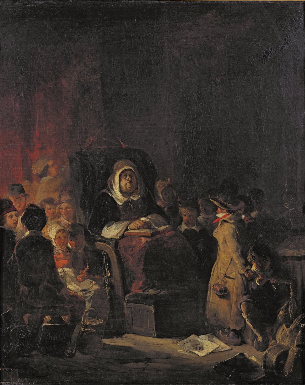 Az iskolavezetőnő alkotó: Nicolas Toussaint Charlet