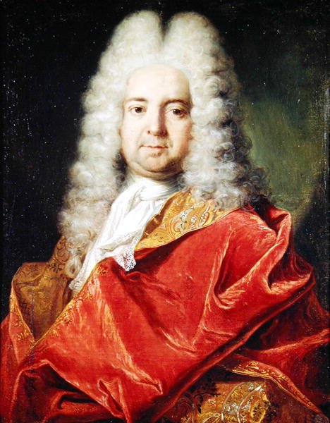 A portréról azt feltételezték, hogy önarckép vörös köpenyben alkotó: Nicolas de Largillière