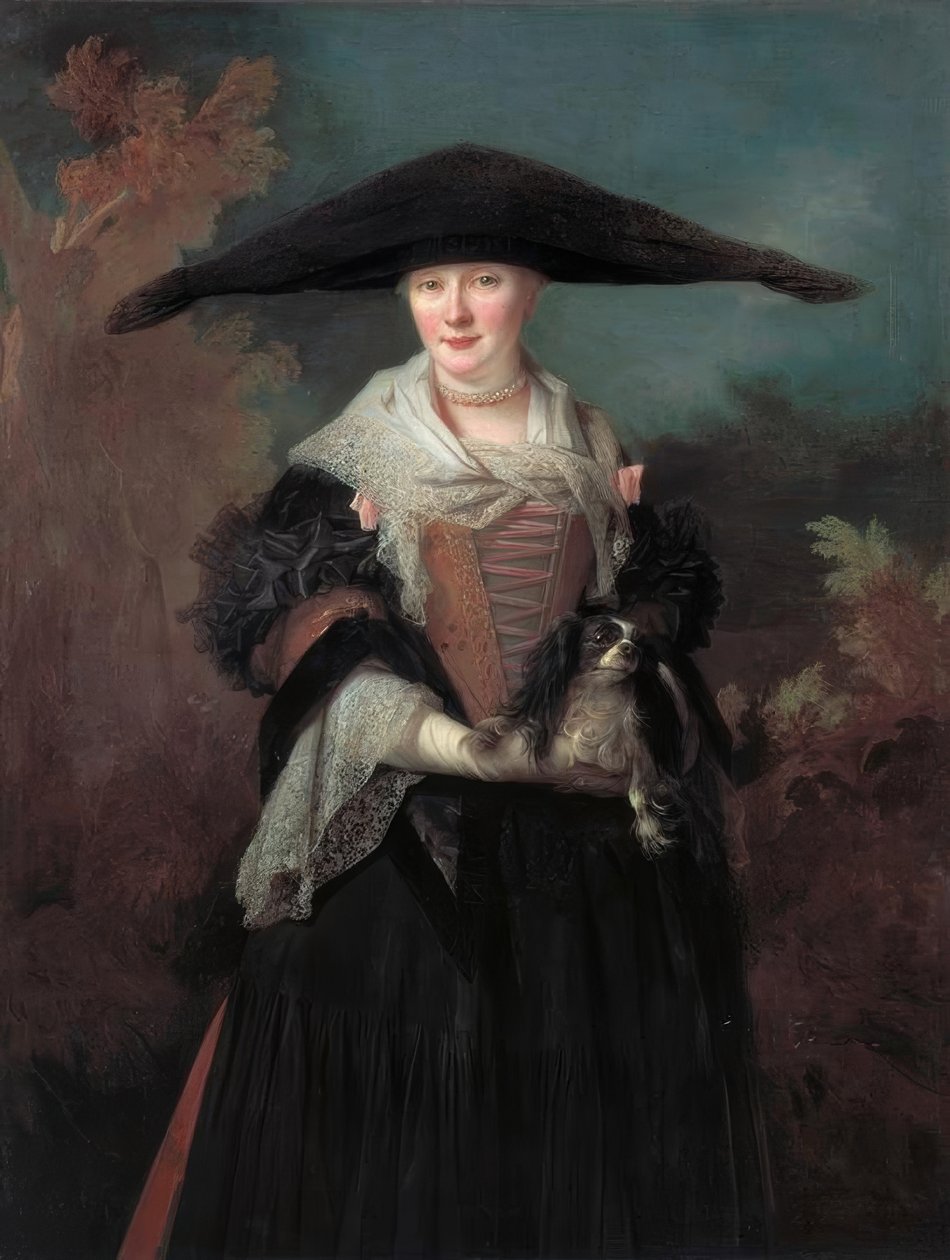 A gyönyörű nő Strasbourgból alkotó: Nicolas de Largillière