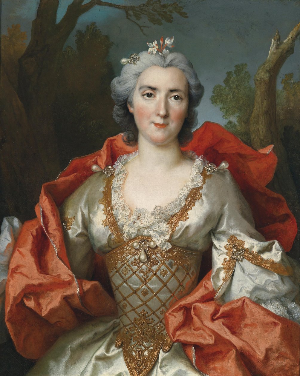 Egy hölgy portréja alkotó: Nicolas de Largillière