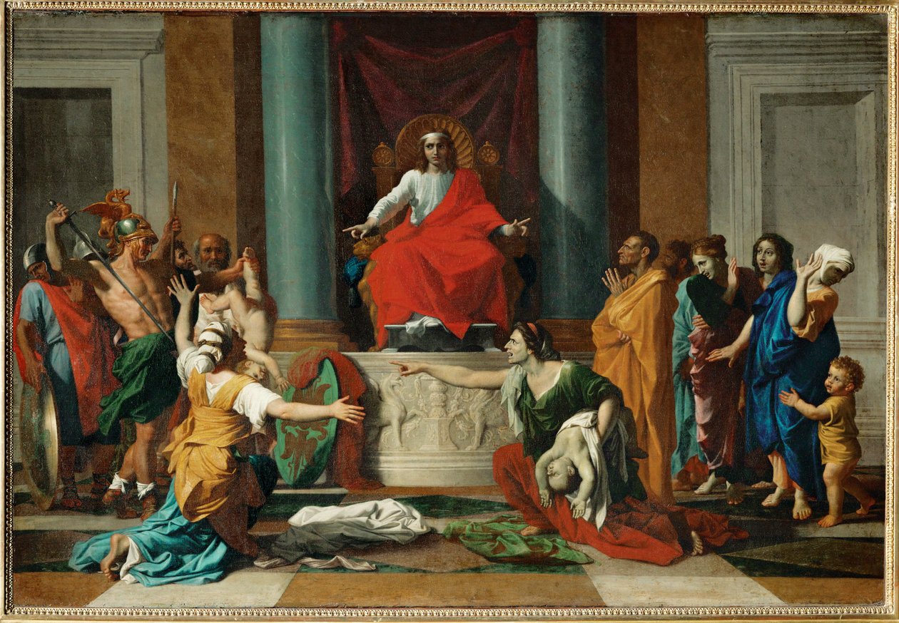 Le jugement de Salomon - Salamon ítélete ... alkotó: Nicolas (attr.to) Poussin