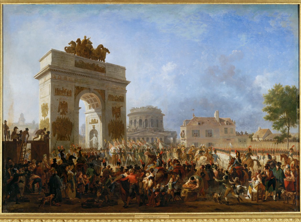 Entree de la Garde Imperiale a Paris, par la barriere de Pantin, le 15 novembre 1807 ... alkotó: Nicolas Antoine Taunay