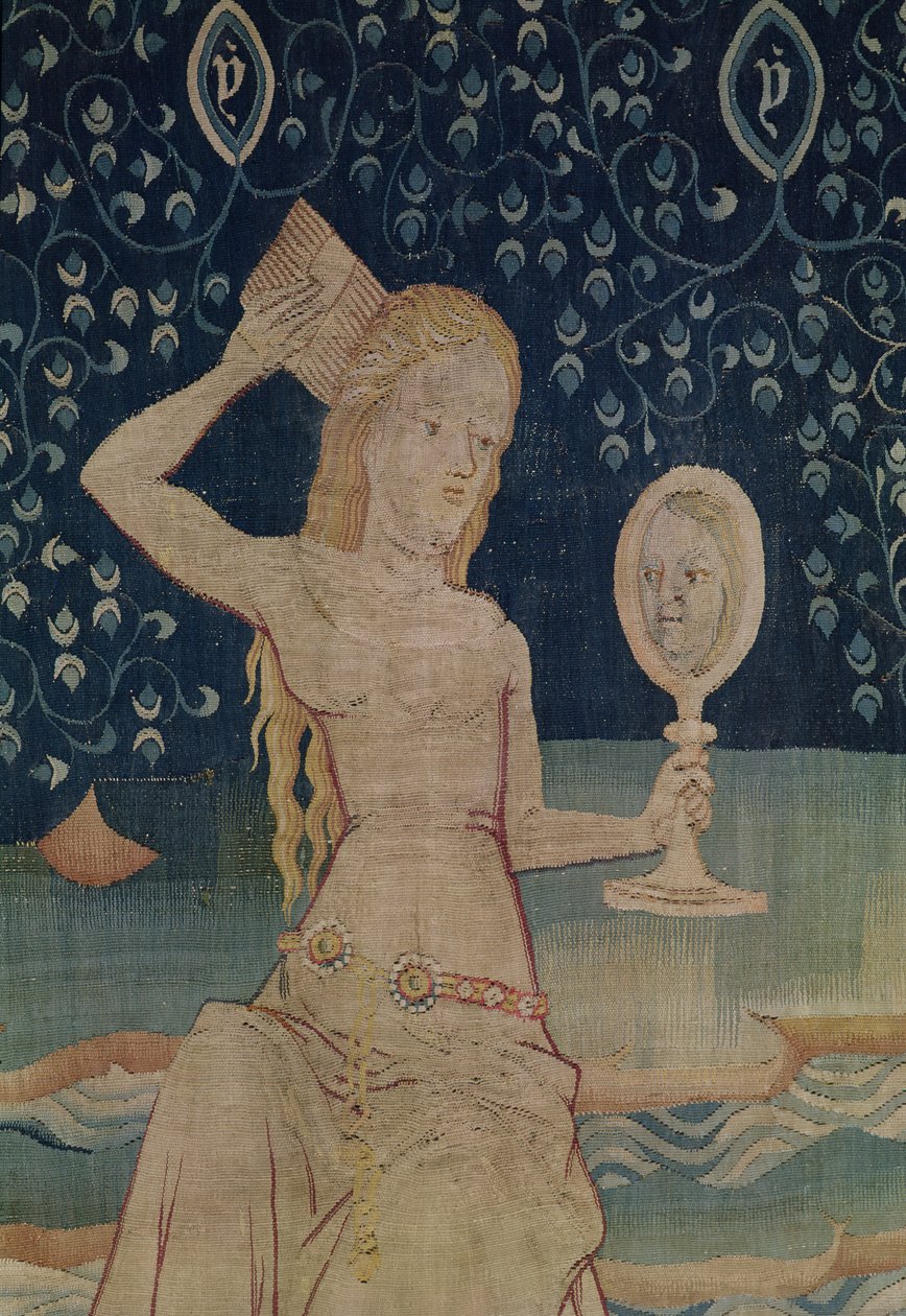 A babiloni kurva, 64. szám A haragok apokalipsziséből, 1373-1387 gobelinrészlet 181983-ból alkotó: Nicolas Bataille