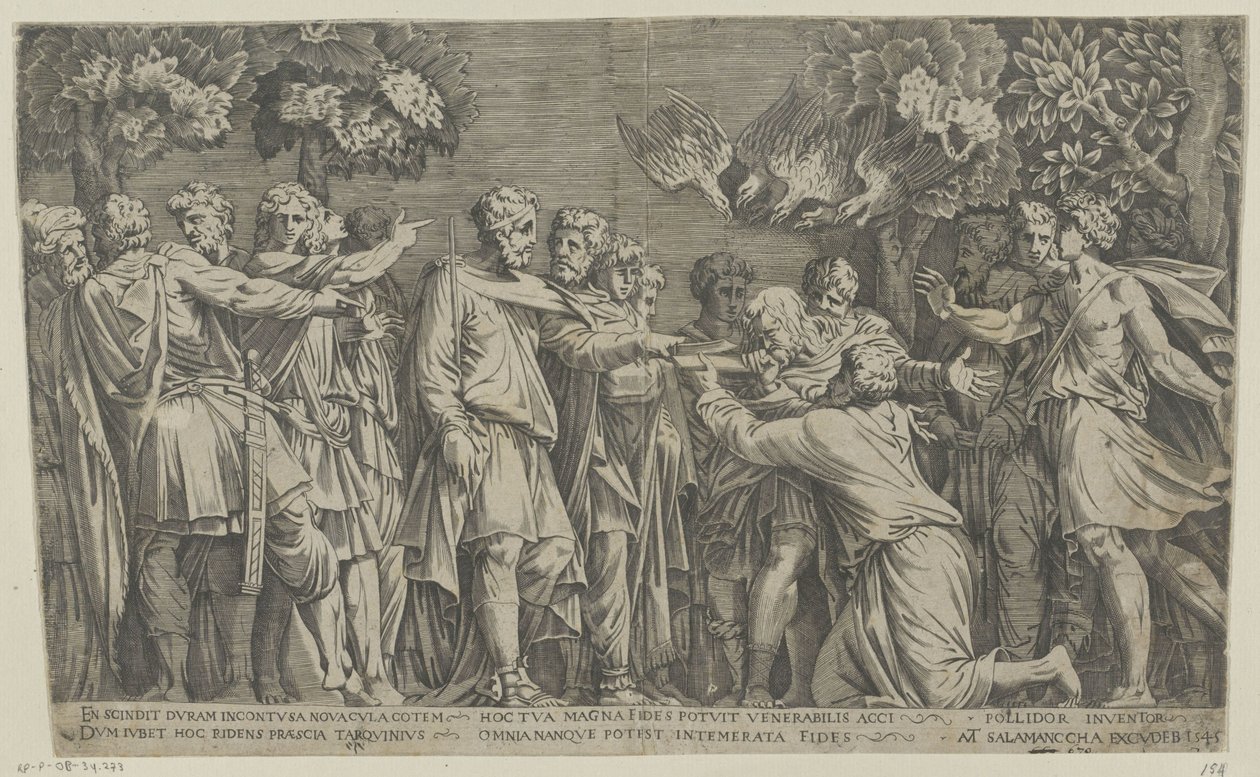 Ősi jóslat alkotó: Nicolas Beatrizet (attributed to)
