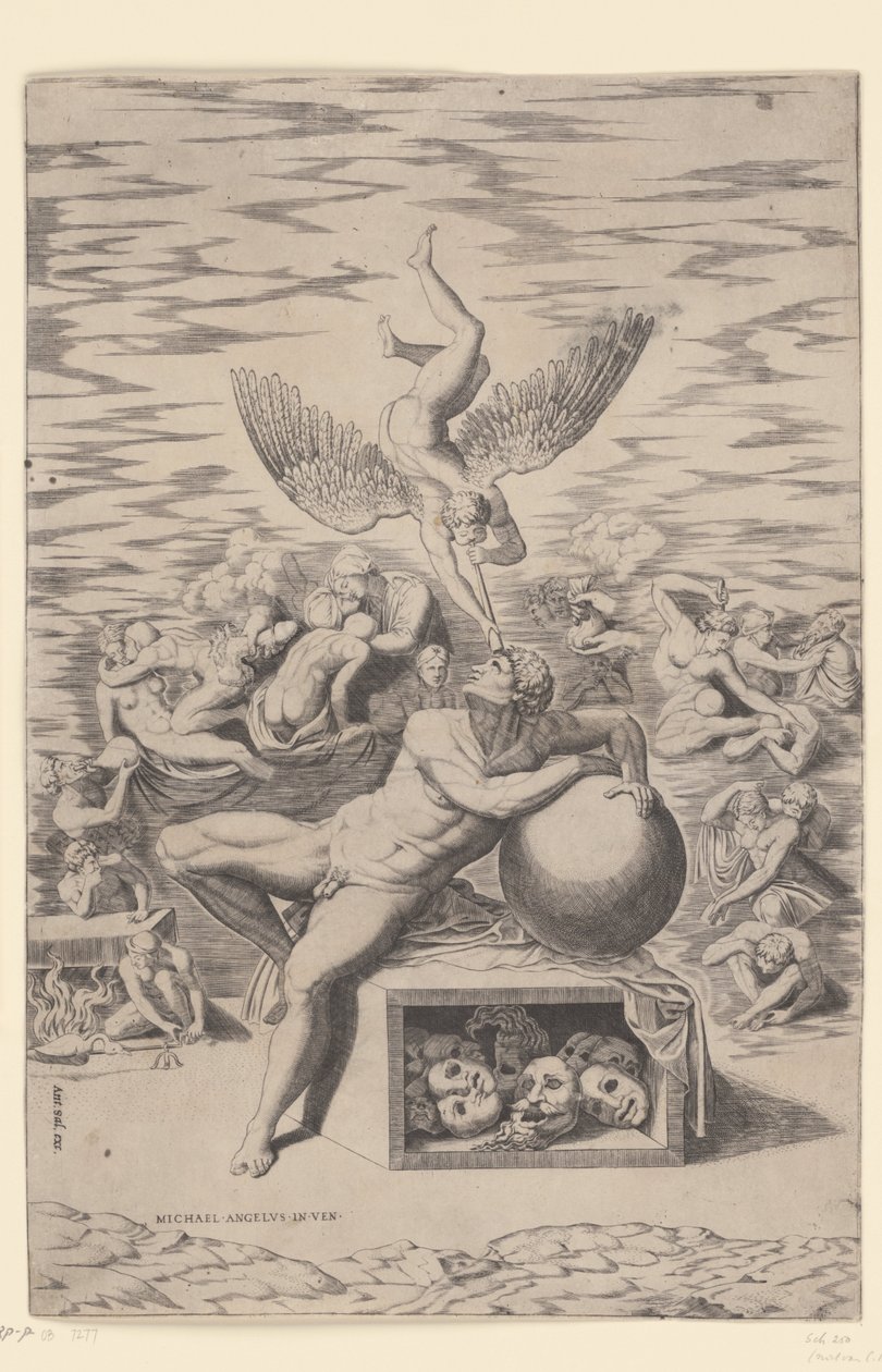 Az álom alkotó: Nicolas Beatrizet (attributed to)