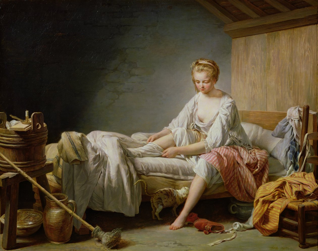 Fanchon karja (olaj, vászon) alkotó: Nicolas Bernard Lepicie