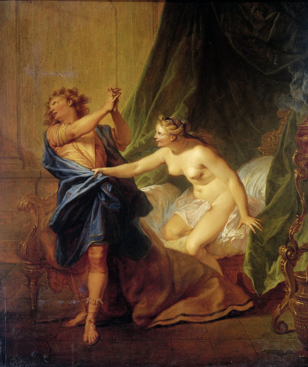 József és Potifár felesége alkotó: Nicolas Bertin