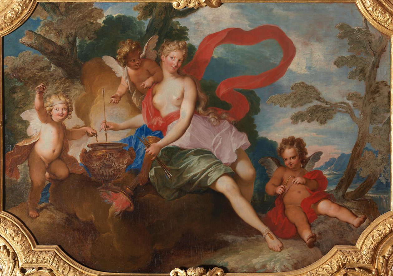 Venus vergiftet Pfeile alkotó: Nicolas Bertin