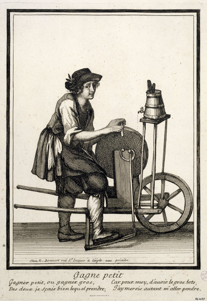 A késélező alkotó: Nicolas Bonnart