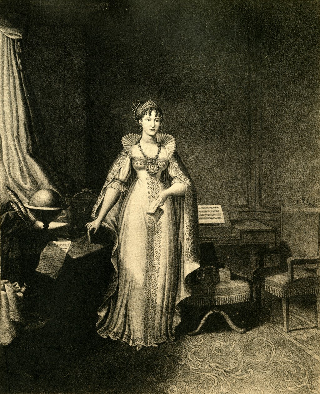 Marie Louise...a francia császárné, 1810, 1921. INFORMÁCIÓ HOZZÁADÁSA a 74-es tábláról alkotó: Nicolas Colibert