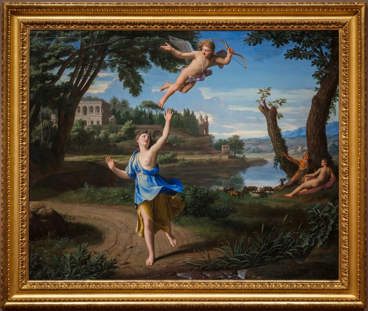 Ámor által elhagyott psziché, 1699 körül (olaj, vászon) alkotó: Nicolas Colombel