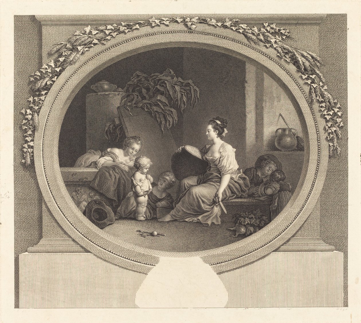 Szóval kérlek mondd alkotó: Nicolas Delaunay after Jean Honoré Fragonard