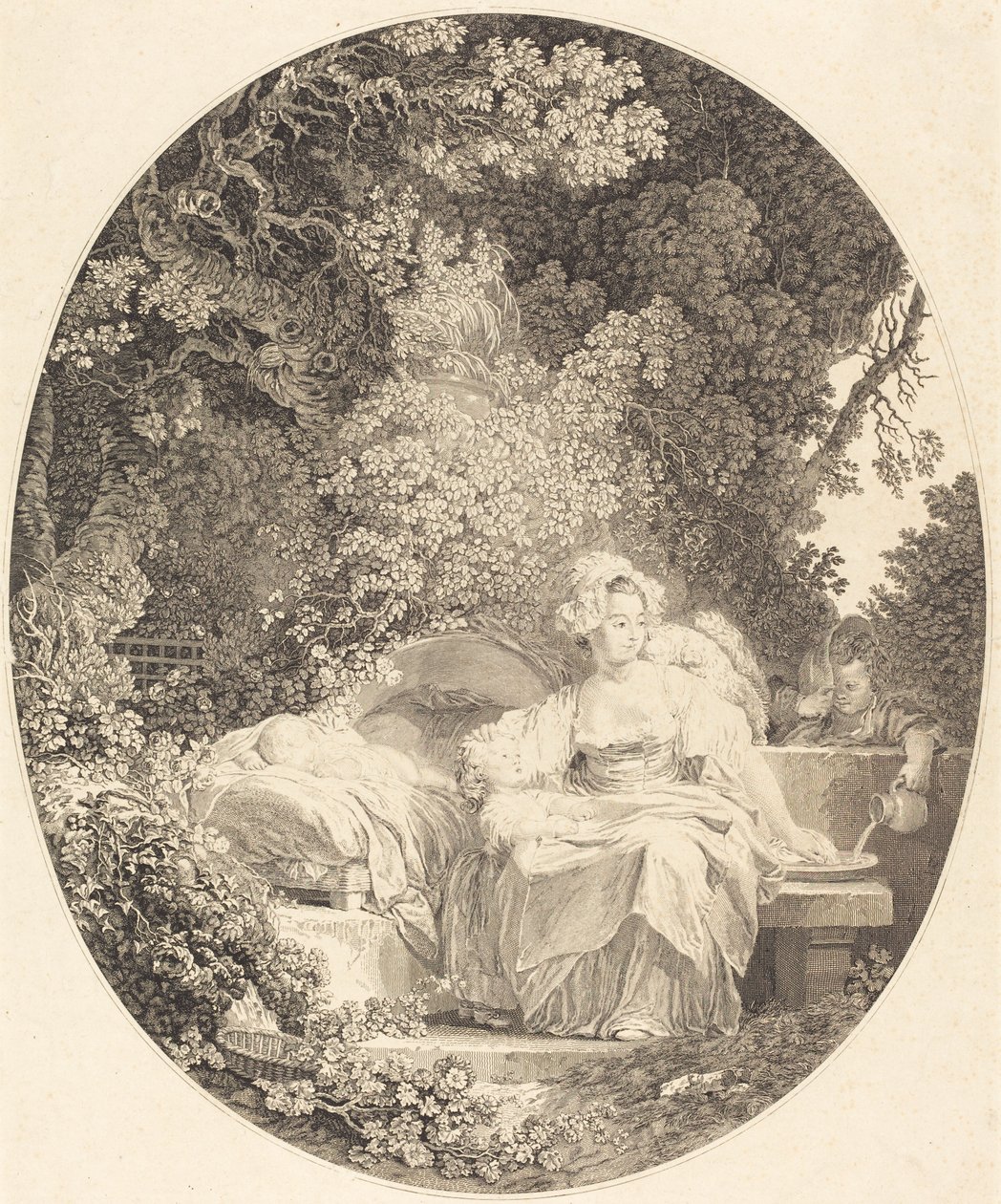 A Jó Anya alkotó: Nicolas Delaunay after Jean Honoré Fragonard