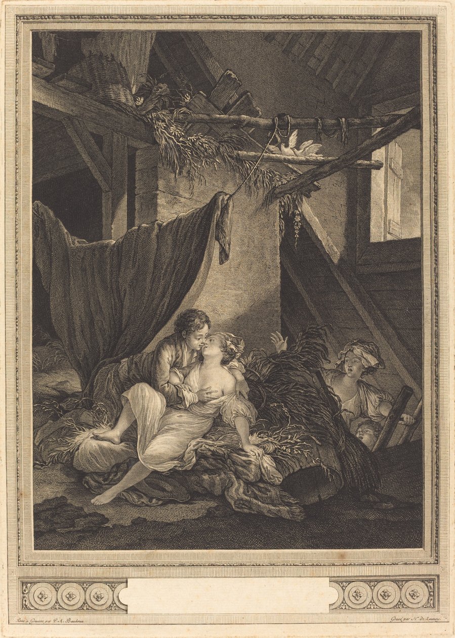 Késői ellátás alkotó: Nicolas Delaunay after Pierre Antoine Baudouin