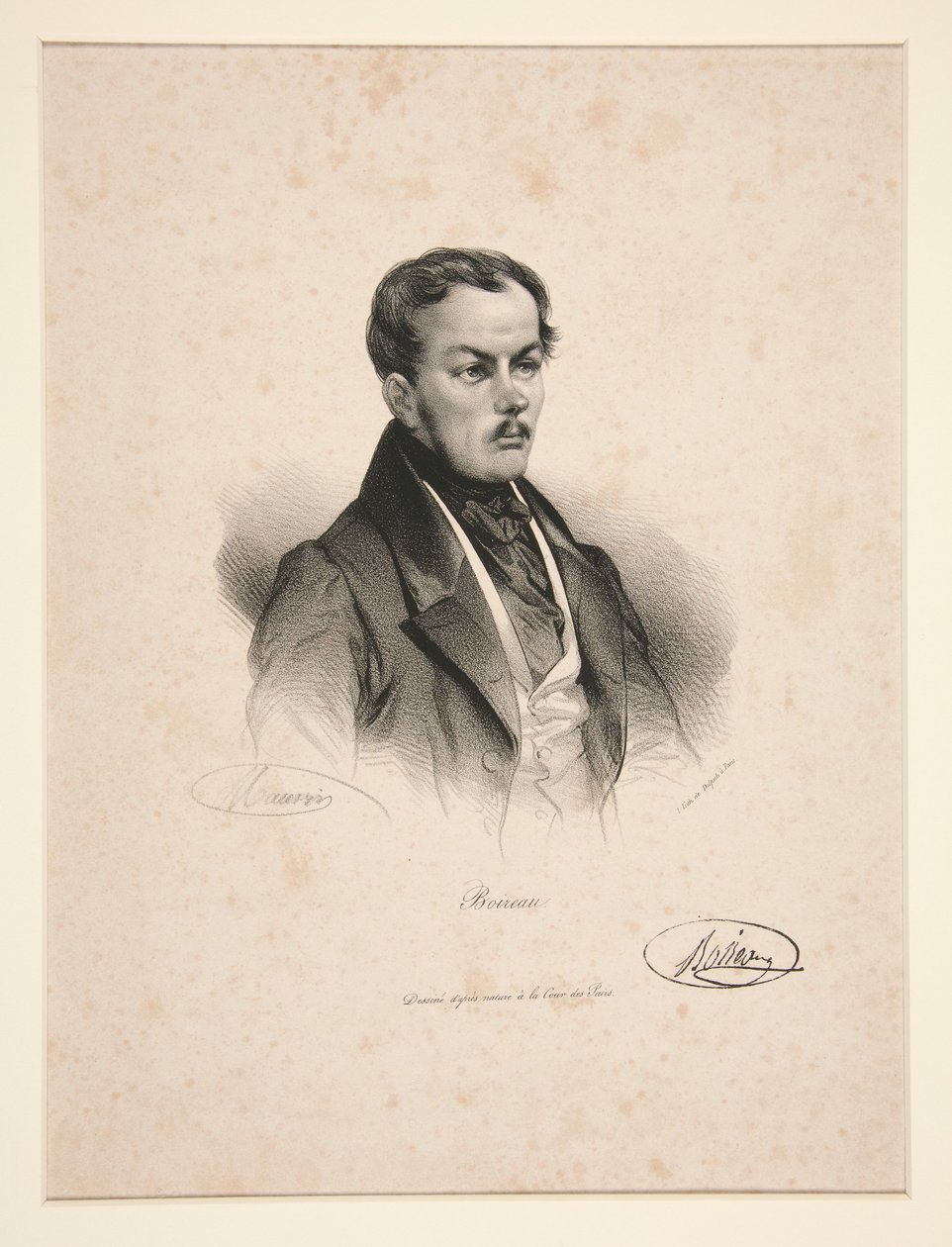 Boireau alkotó: Nicolas Eustache Maurin