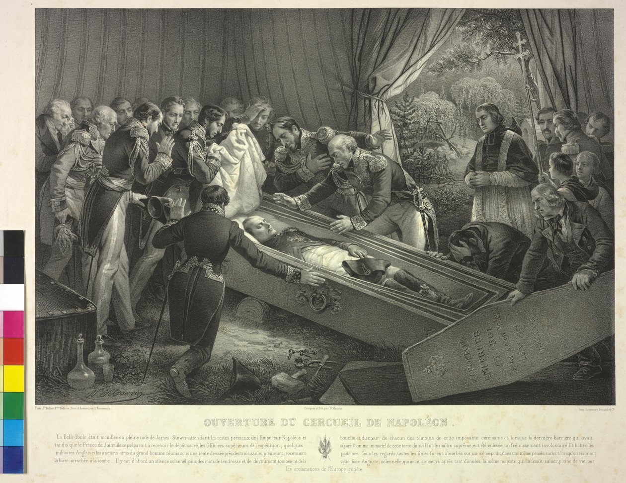I. Bonaparte Napóleon francia császár alkotó: Nicolas Eustache Maurin
