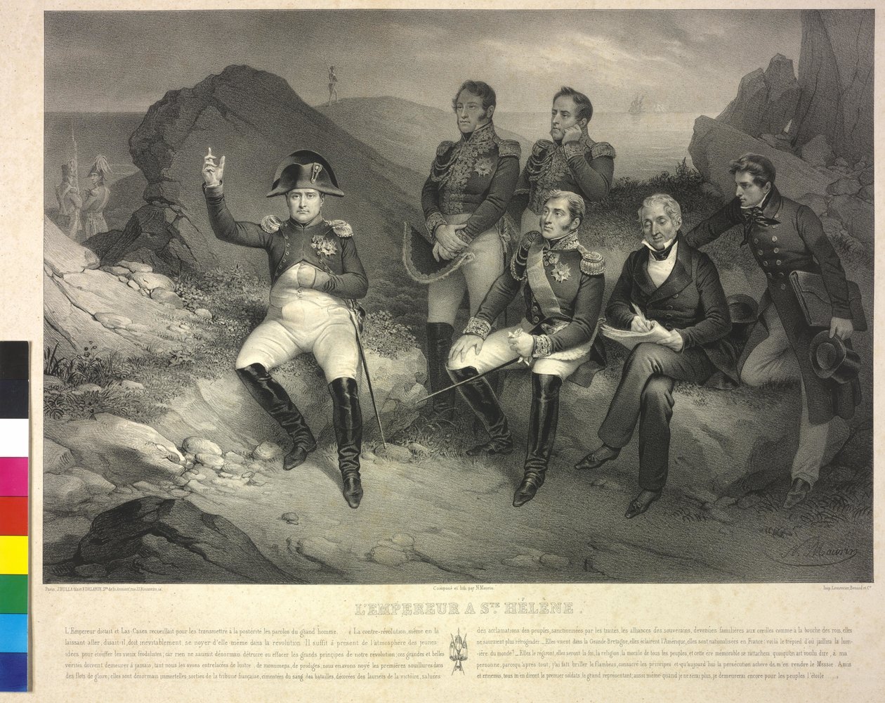 I. Bonaparte Napóleon, francia császár alkotó: Nicolas Eustache Maurin
