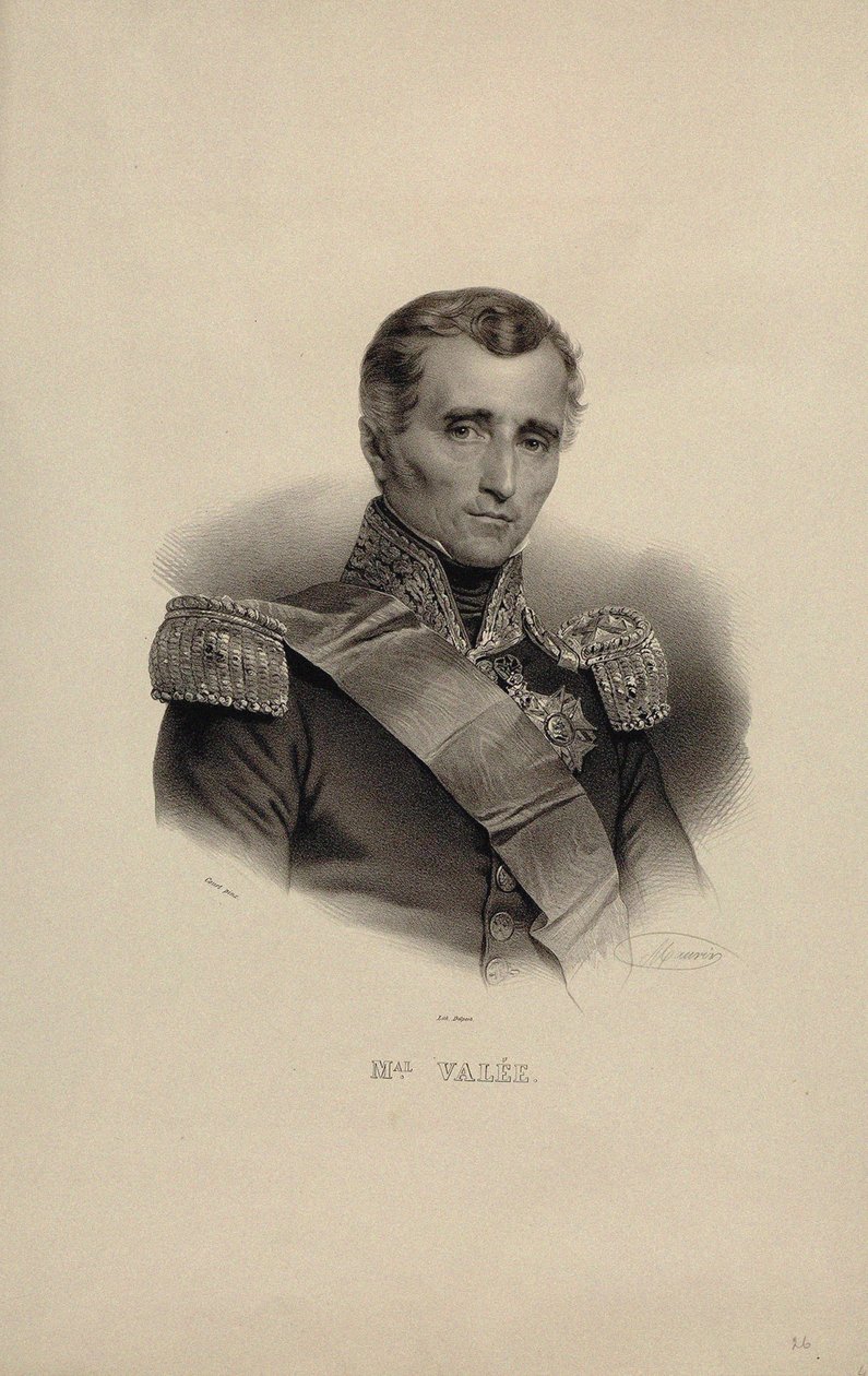 Sylvain-Charles portréja, Comte Valée 1773-1846. alkotó: Nicolas Eustache Maurin