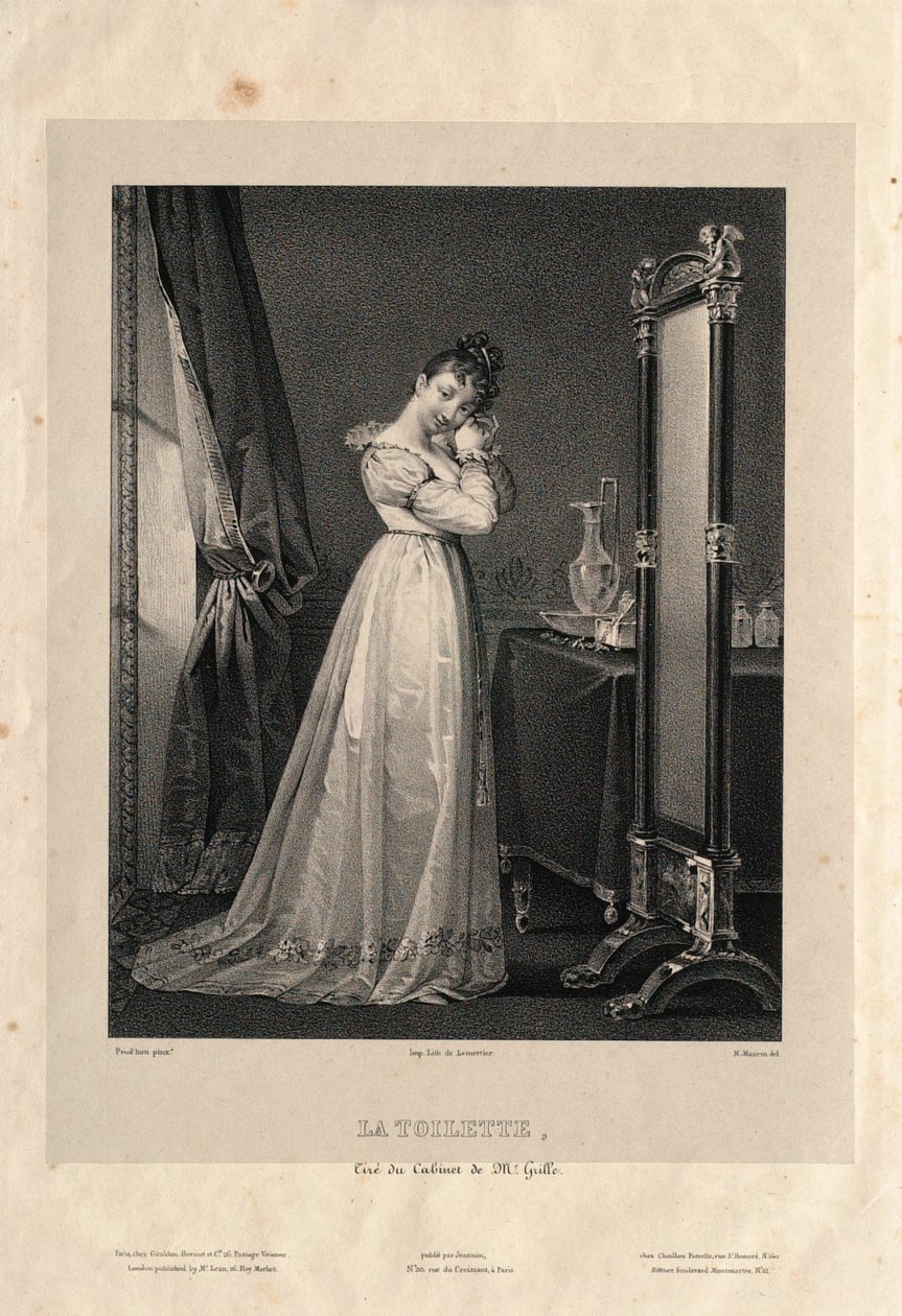 A toalett (Sir Grille gyűjteményéből) alkotó: Nicolas Eustache Maurin