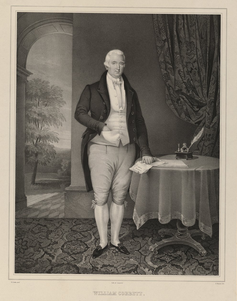 William Cobbett alkotó: Nicolas Eustache Maurin