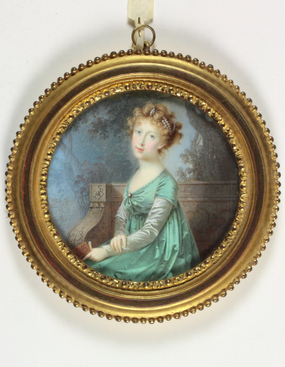 Marie-Antoinette-Therese, Asztúria hercegnője (zománc) alkotó: Nicolas François Dun