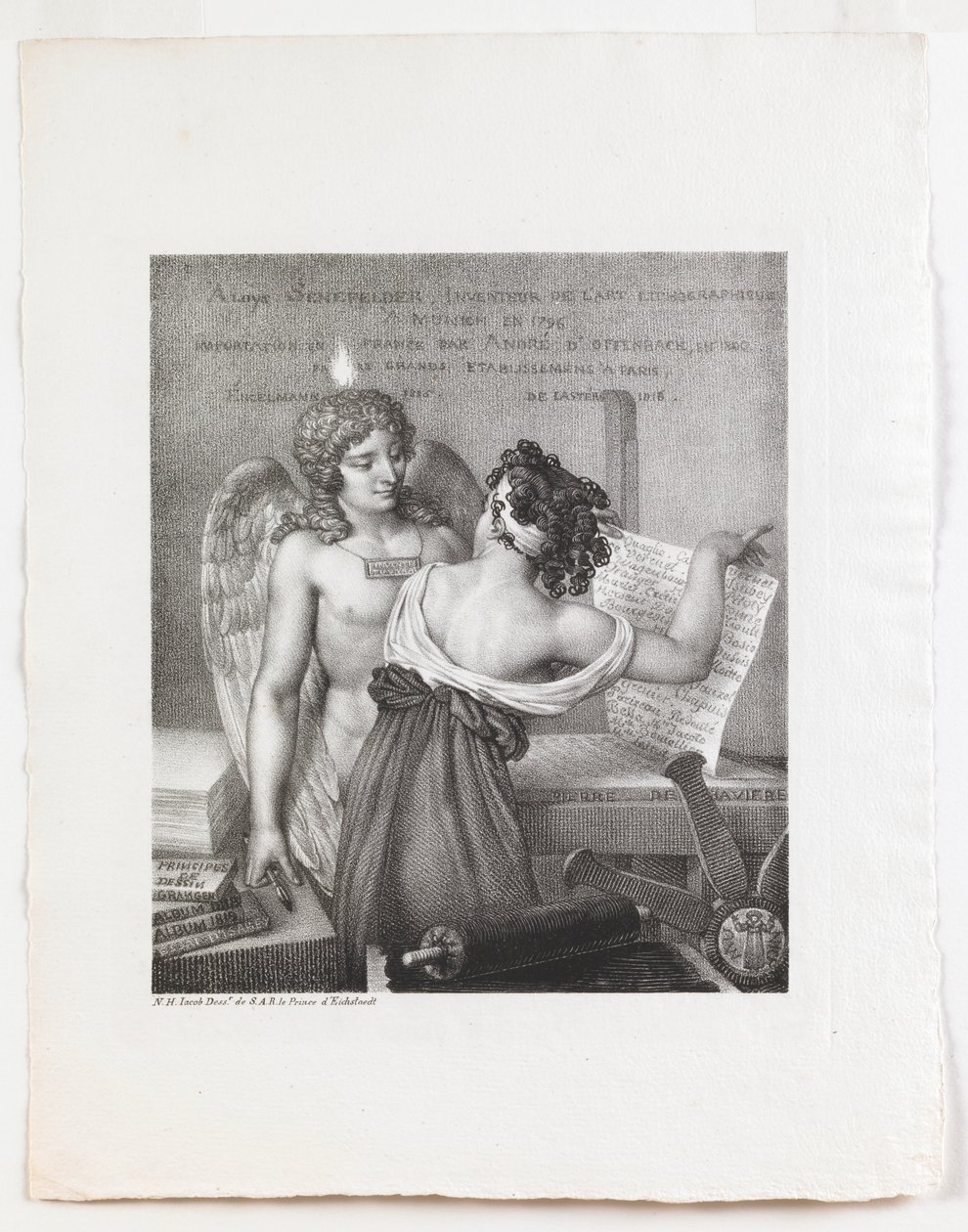 A litográfia géniusza alkotó: Nicolas Henri Jacob