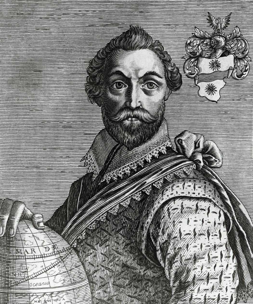 Francis Drake (1540-1596) portréja alkotó: Nicolas II de Larmessin