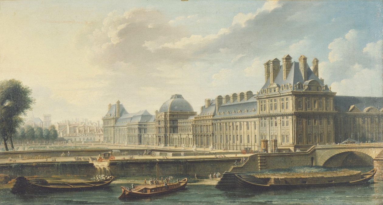 A Tuileries-palota a Quai d