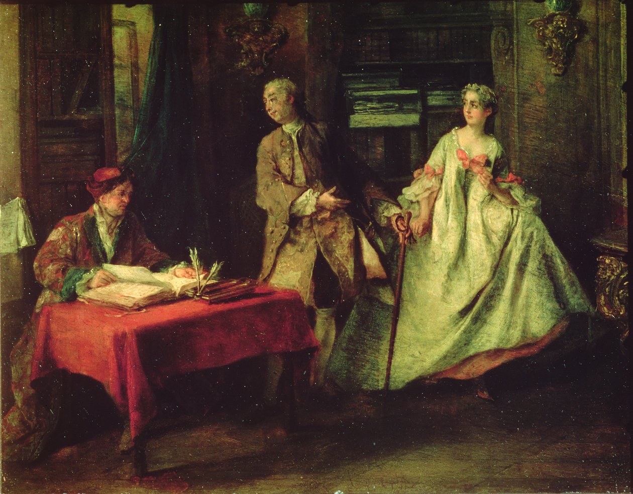 Gallant Hour alkotó: Nicolas Lancret