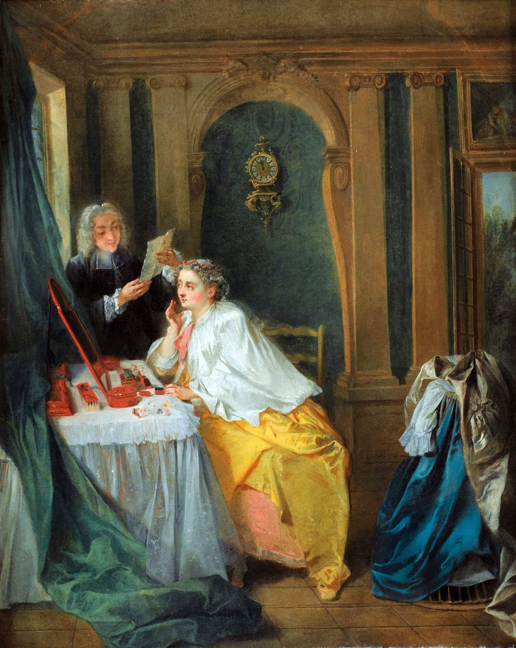 Madame Geoffrin (Marie Therese Rodet Geoffrin alkotó: Nicolas Lancret