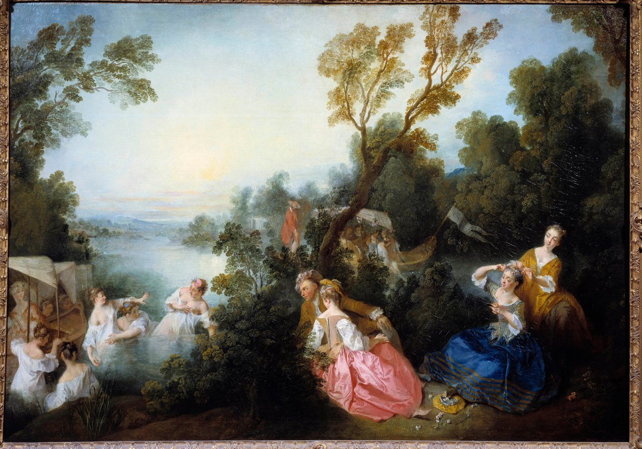 Nicolas Lancret (1690-1743) festménye alkotó: Nicolas Lancret
