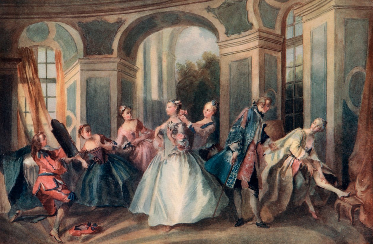 Az ember kora, ifjúság, 1730-1735 1912. alkotó: Nicolas Lancret