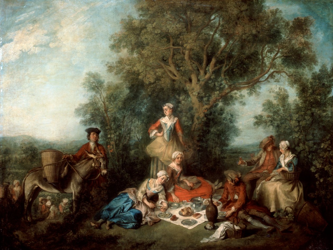 Az ősz, 1738. alkotó: Nicolas Lancret