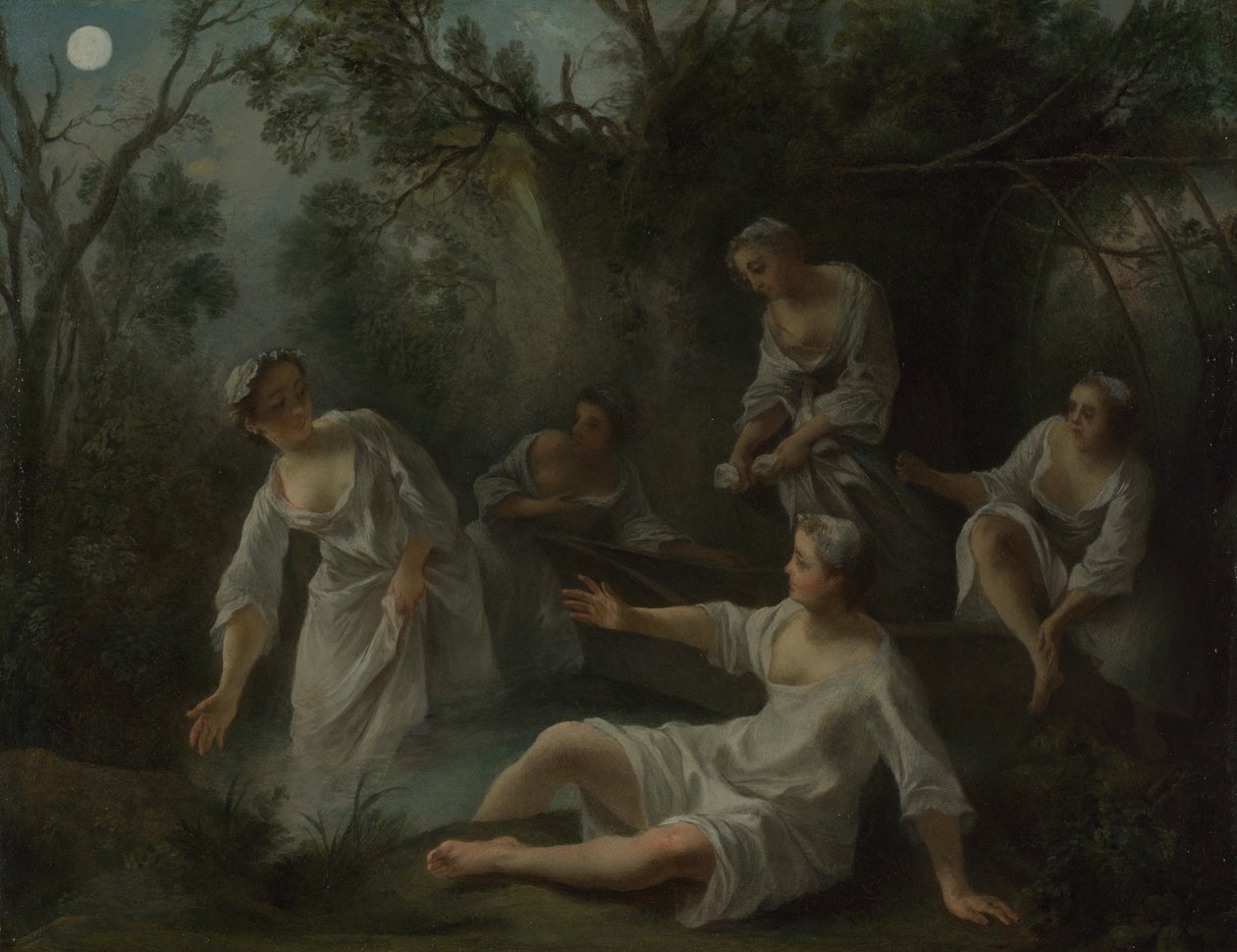 A négy napszak: este, c. 1740 alkotó: Nicolas Lancret