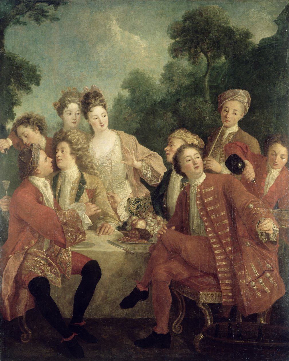A sonkás ebéd alkotó: Nicolas Lancret