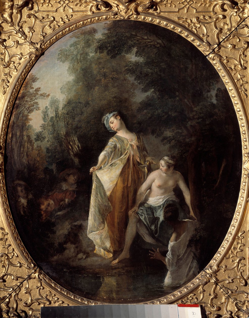 A fürdőzők. Nicolas Lancret (1690-1743) festménye alkotó: Nicolas Lancret