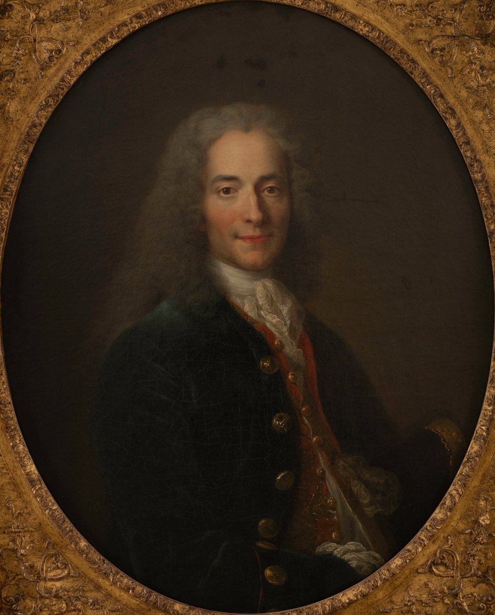 Voltaire portréja 1694-1778 1718-ban, kb. 1718-1724. alkotó: Nicolas Largillière de