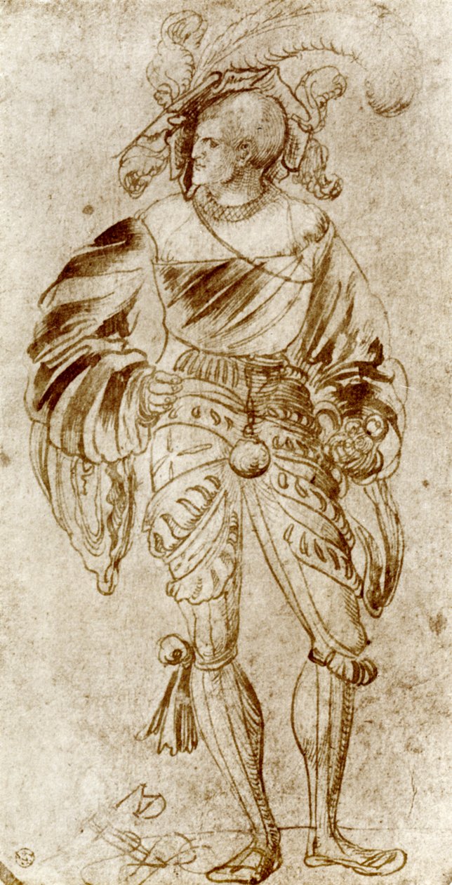 Lansquenet, 1913. alkotó: Nicolas Manuel Deutsch