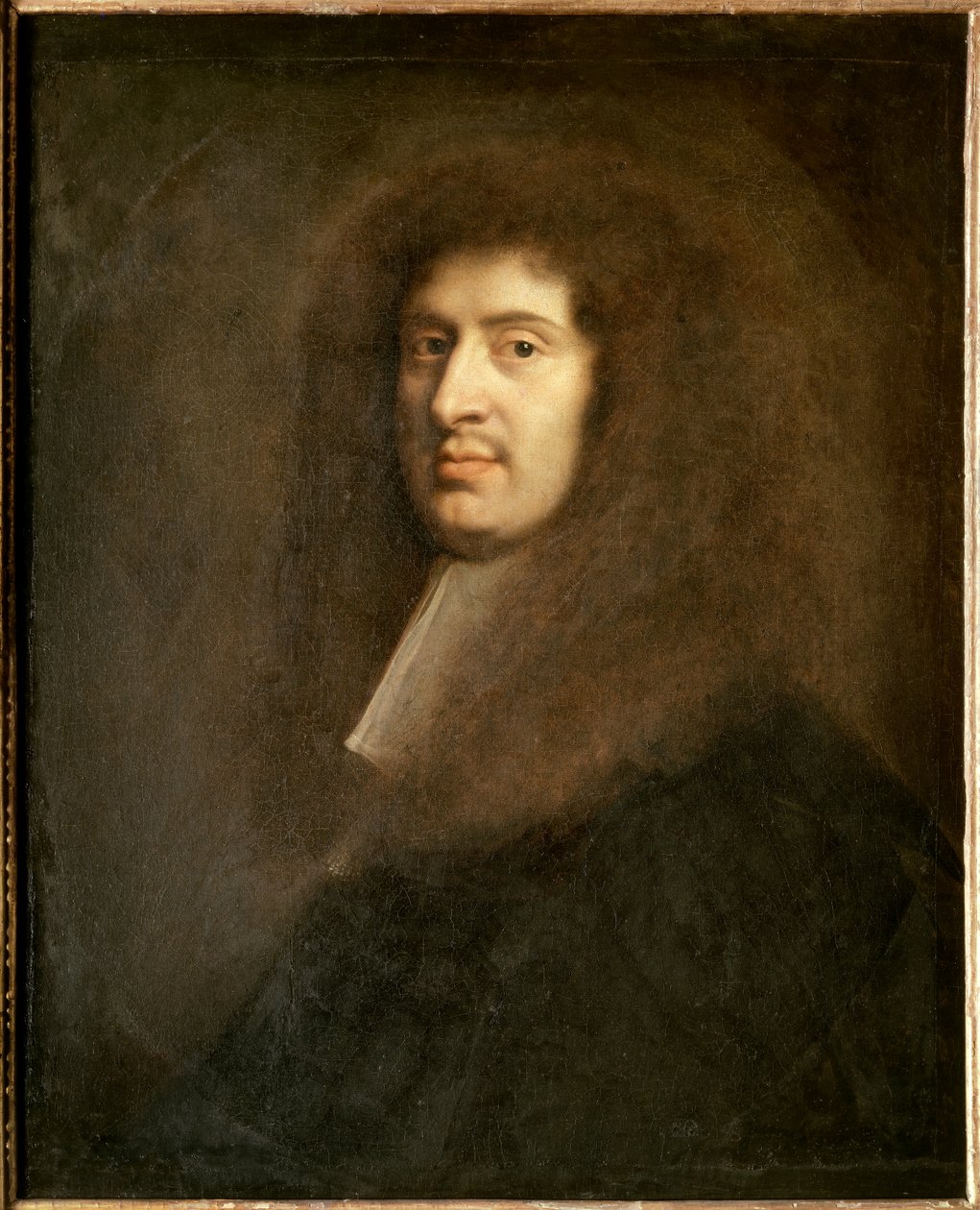 Gabriel Nicolas de la Reynie (1625-1709), Párizs XV. Lajos főhadnagyának portréja Nicolas Mignard (1606-1668) festménye 17. századi magángyűjtemény alkotó: Nicolas Mignard