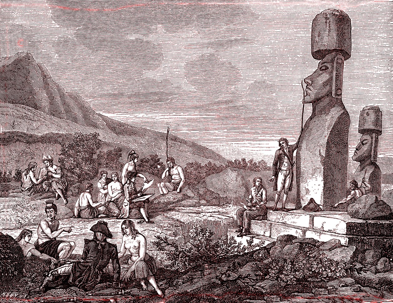 Húsvét-szigetek alkotó: Nicolas Ozanne