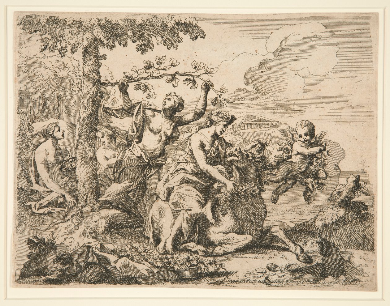 Európa megerőszakolása (L alkotó: Nicolas Pierre Loir