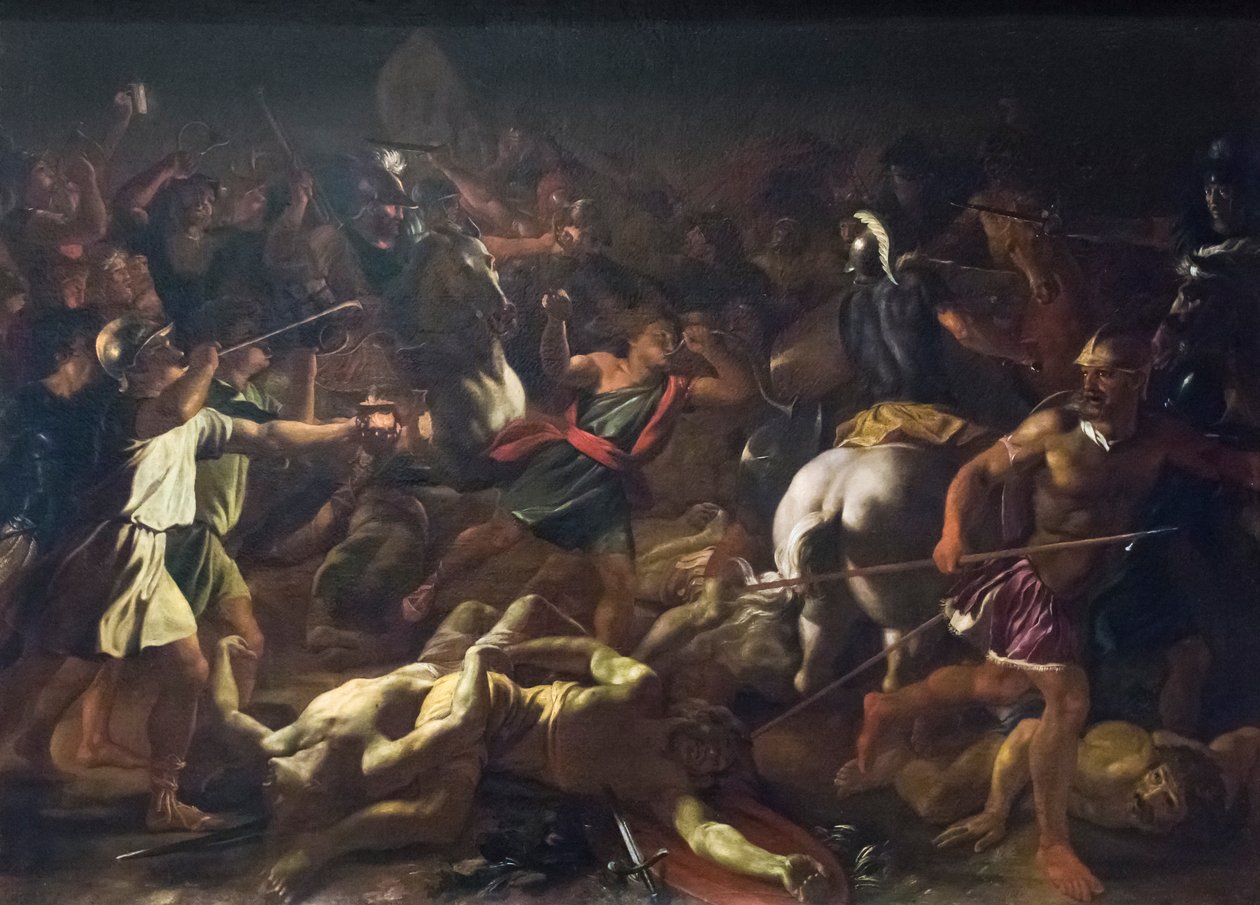 Gedeon csatája a midiániták ellen alkotó: Nicolas Poussin