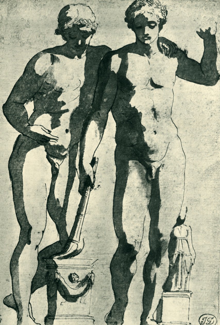 Castor és Pollux, c1628, 1943. alkotó: Nicolas Poussin
