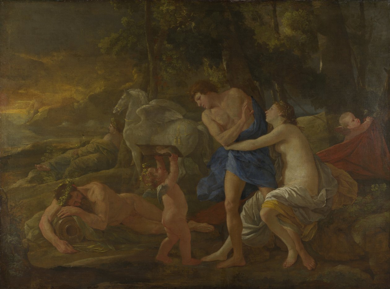 Cephalus és Aurora, 1630 körül alkotó: Nicolas Poussin