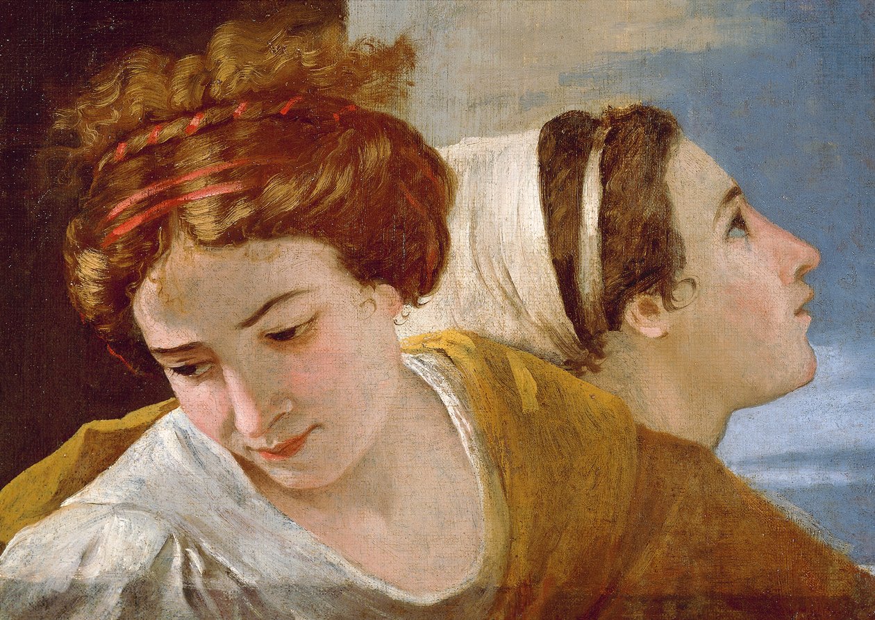 Részlet az Aranyborjú imádatából, 1634 előtt (olaj, vászon) alkotó: Nicolas Poussin