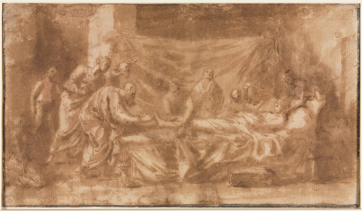 Végső kenet (recto) alkotó: Nicolas Poussin