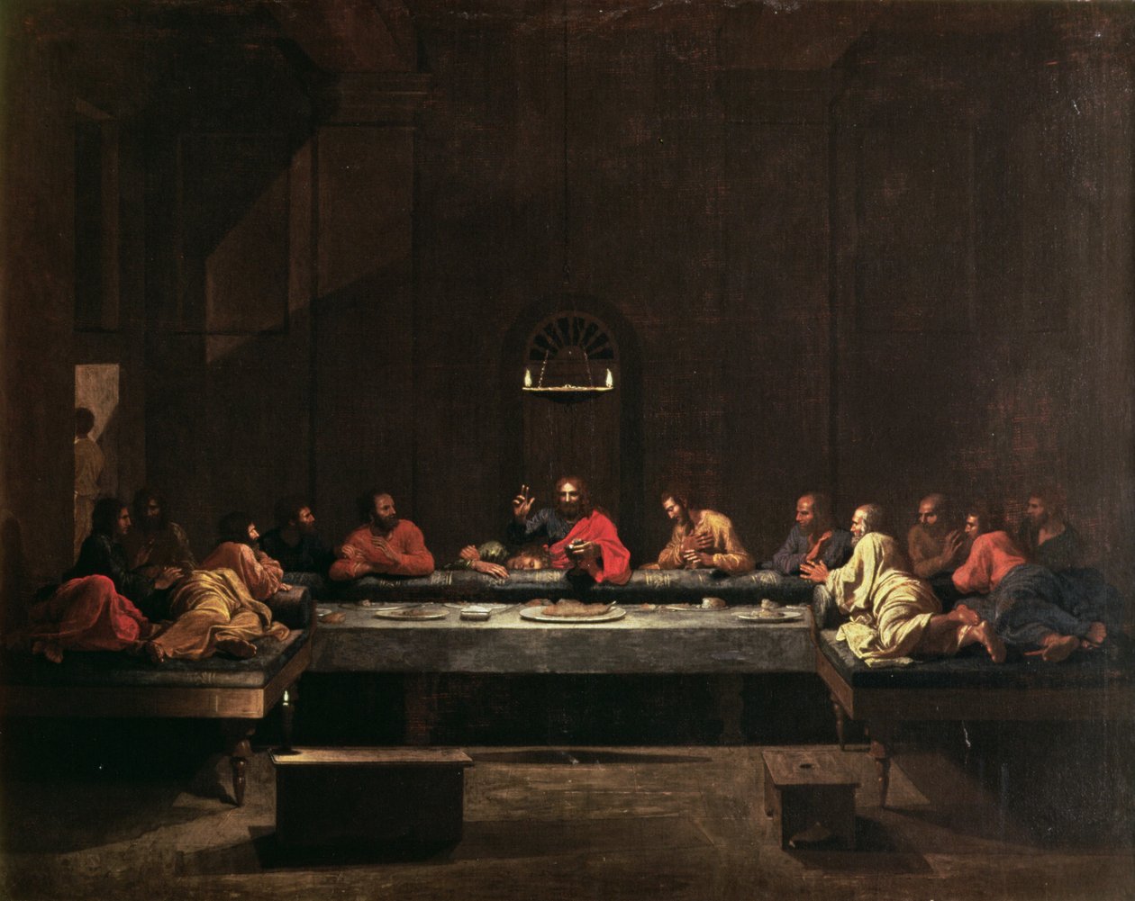 Szent Eucharisztia, 1638-40 körül alkotó: Nicolas Poussin