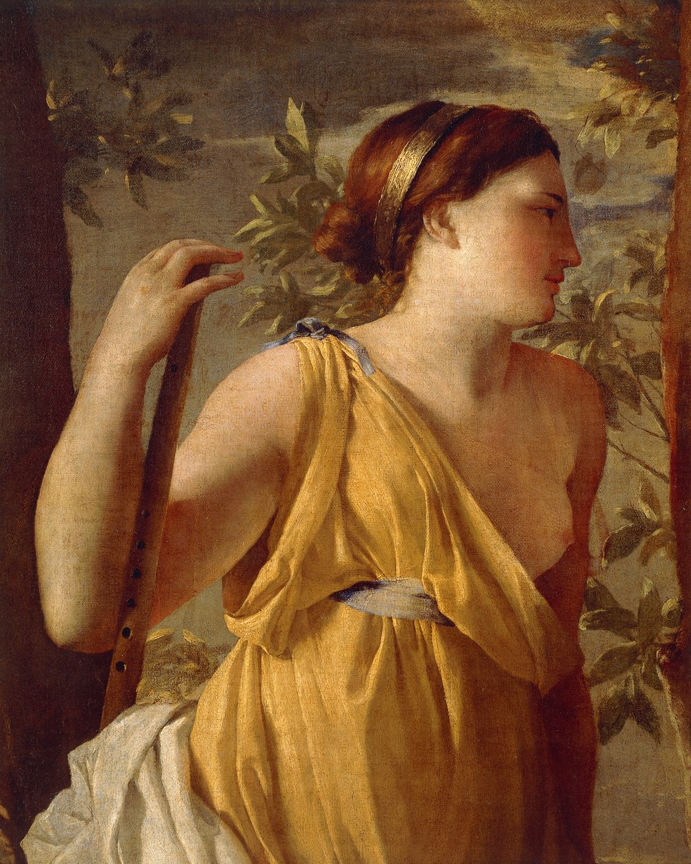 A költő ihletése (részlet) 1630 körül alkotó: Nicolas Poussin