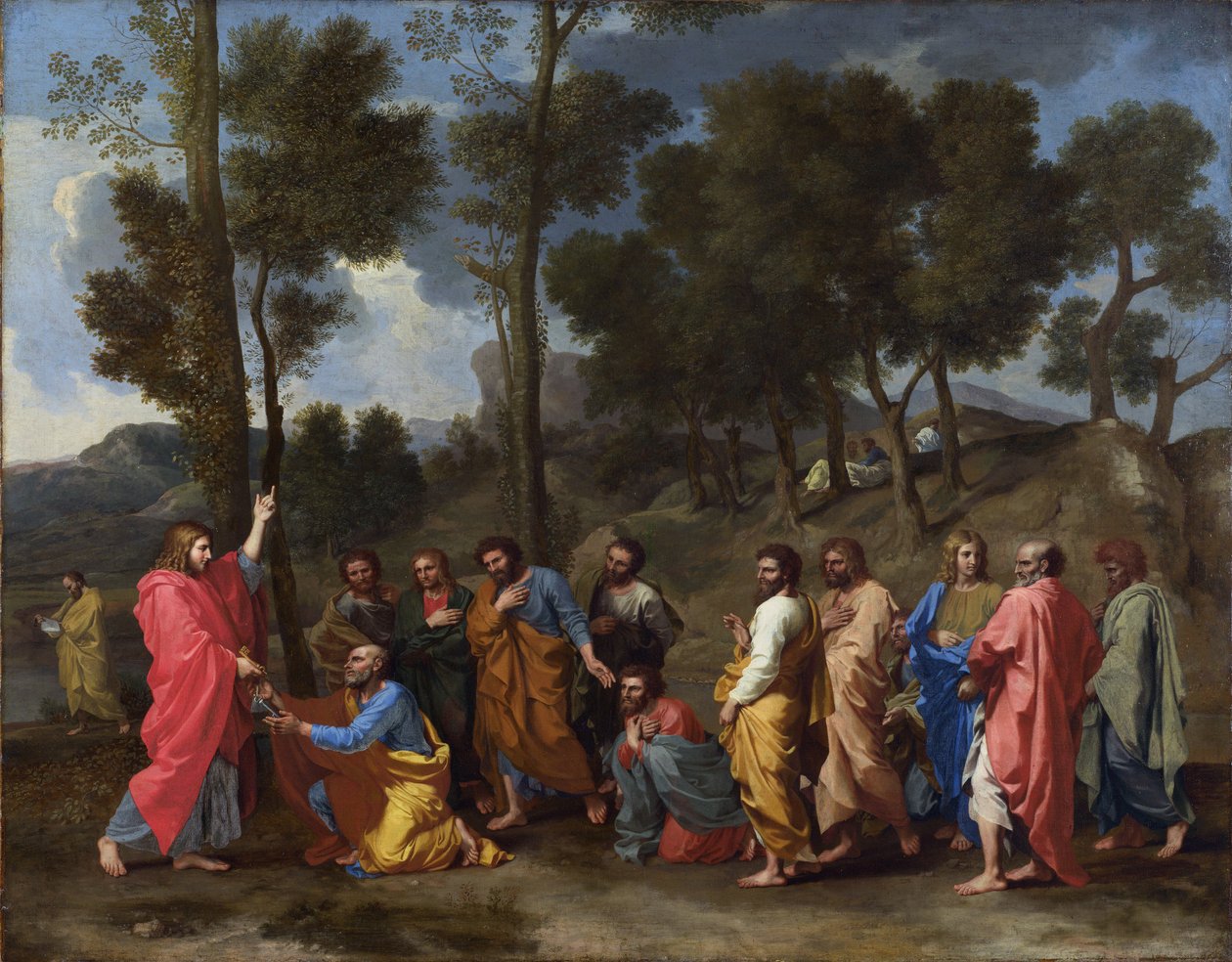 Poussin, Nicolas (1594-1665) Hét szentség: Felszentelés Olaj, vászon Barokk kb. 1637-1640 Francia Nemzeti Galéria, London 95,2x120,6 Festmény alkotó: Nicolas Poussin
